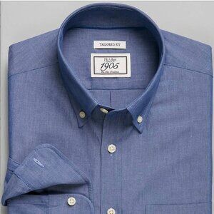 Jos. A.Bank 1905 Collect Tailored Fit Button-Down Collar Chambray Sport shirt